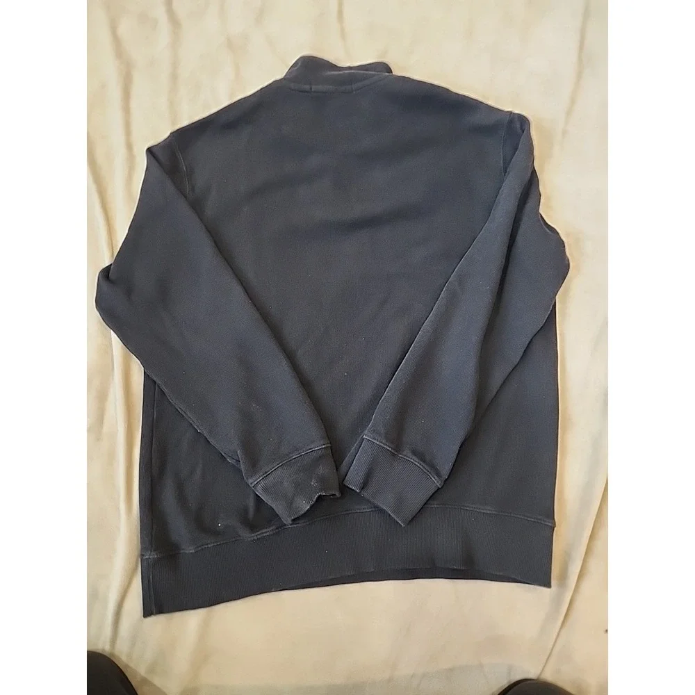 Polo Ralph Lauren Men's Large Quarter Zip Sweatshirt with Embroidered Logo